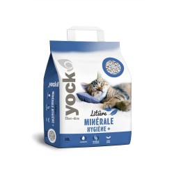 Litière Minérale Hygiène+ – 20 L – YOCK