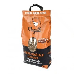 Litière Végétale Composée – 15 kg – Magalli