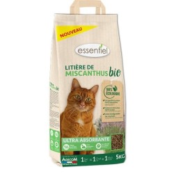 Litière Essentiel Miscanthus Bio – 10 kg - Agecom