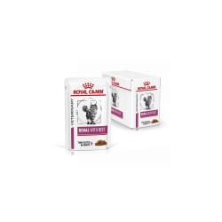 Royal Canin Veterinary Chat Renal Bœuf - Sachets - 12 x 85 g