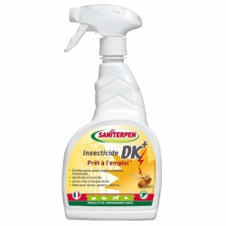 Saniterpen Insecticide DK Choc Prêt à l'Emploi 750 ml – Protection durable contre les insectes volants et rampants