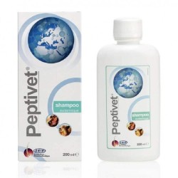 Peptivet Shampooing Chien et Chat 200 ml – Nettoyant assainissant et apaisant pour animaux