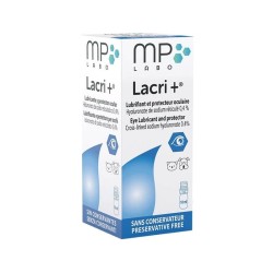 MP Labo Lacri+ – Solution oculaire hydratante et protectrice pour chiens et chats (10 ml)