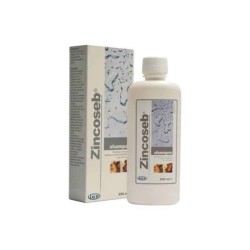 Zincoseb Shampooing 250 ml – Soin sébo-régulateur pour chiens et chats