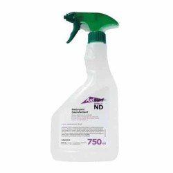 AXIENCE Axisurf ND Spray – Solution hydro-alcoolique nettoyante et désinfectante pour environnement animal