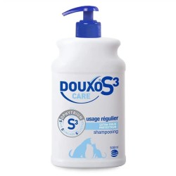 DOUXO S3 CARE Shampoing 500 ml – Shampoing démêlant pour chiens et chats