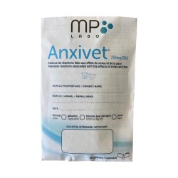 ANXIVET 15 gélules pour chiens et chats – Supplément naturel pour apaiser stress et anxiété