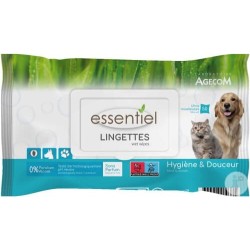 Essentiel Hygiène Et Douceur Lingettes Sans Parfum - 50 Pièces