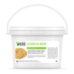 ESC Laboratoire Levure de Bière - 3Kg - pour la Flore Intestinale du Cheval