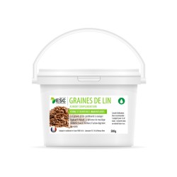 Esc Laboratoire GRAINES DE LIN –  Graines non cuites - Seau de 1kg
