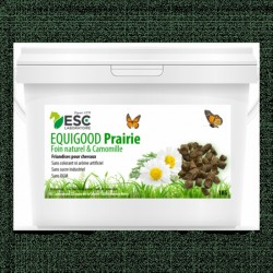 Esc Laboratoire Equigood Prairie – Friandises avec foin de prairie et camomille (1kg)