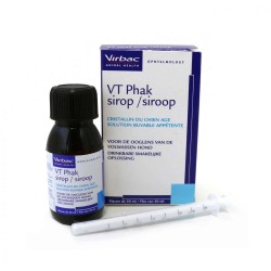 VT Phak Sirop 50ml - Supplément Nutritionnel pour la Santé du Cristallin dans les yeux des Chiens Âgés