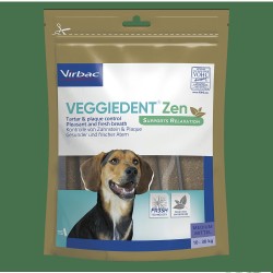 VeggieDent ZEN 15 lamelles : La Solution Dentaire et Relaxante pour Votre Chien