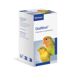 Virbac Oceferol Vitamine E pour la Reproduction des Oiseaux