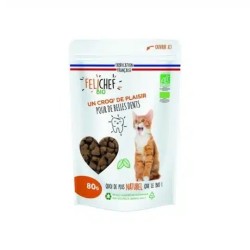 FELICHEF BIO Friandise Hygiène bucco dentaire pour chat - Sac de 80g