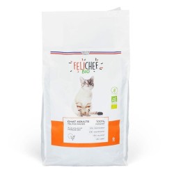 FELICHEF BIO Croquettes Sans Céréales pour Chat adulte