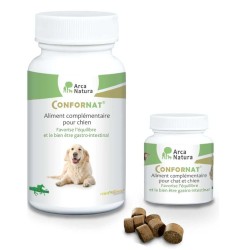 Arcanatura Confornat 66 - améliore le confort digestif des chiens moyens et grands  - 30 comprimés