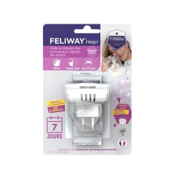 Feliway Help - Diffuseur de Phéromones pour Réduire le Stress Chez les Chats