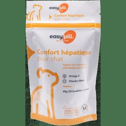 Easypill Confort Hépatique Chat : Soutien Nutritif pour la Santé Hépatique