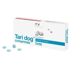 TARIDOG Comprimés pour tarir la sécrétion lactée chez chiennes et chattes.