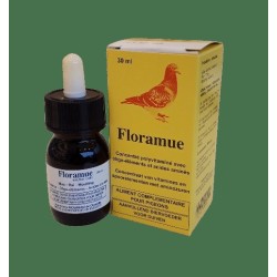 FLORAMUE gouttes pigeons mue croissance préparation aux expositions