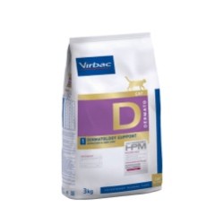 VET HPM Virbac croquettes chat dermatology support sac 3 kg