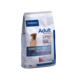 VET HPM Virbacdog neutered sensitive digest large et médium