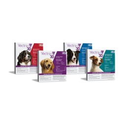 VECTRA 3D pipettes antiparasitaires pour chiens