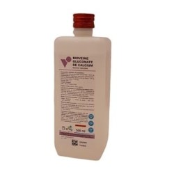 BIOVEINE gluconate de calcium 500 ml solution injectable
