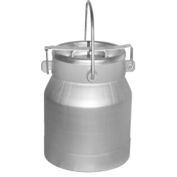 Bidon à lait en aluminium pour transport (10 ou 20 litres)