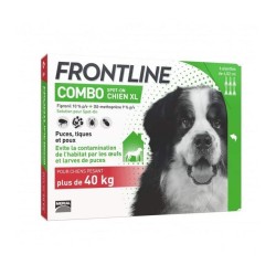 Frontline Combo Chien XL (40–60 kg) – Antiparasitaire en Pipette