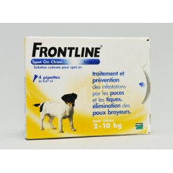 Antiparasitaire pipette FRONTLINE CHIEN S (2-10)