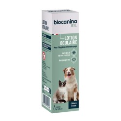 Lotion Oculaire Biocanina – Solution Nettoyante pour Yeux de Chiens et Chats – 135 ml