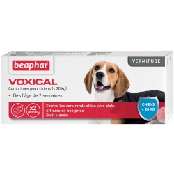 Beaphar Voxical Chien de moins de 20 kg Boîte de 2 comprimés