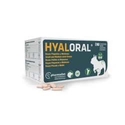 Hyaloral Petit et Moyen Chien – 90 comprimés