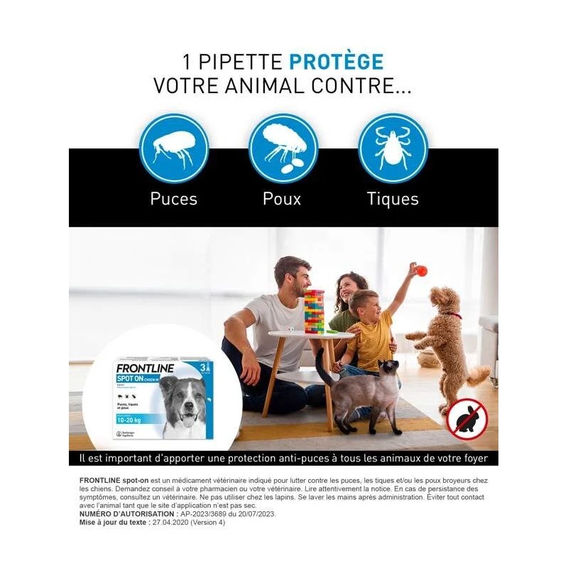 Frontline Spot-On Chien M...