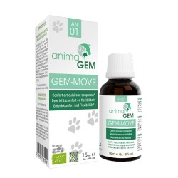ANIMAGEM GEM-MOVE 50 ml — Gemmothérapie confort articulaire poney & cheval