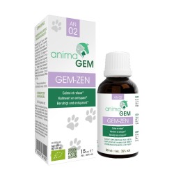 ANIMAGEM GEM-ZEN 50 ml — Gemmothérapie calme & équilibre nerveux poney & cheval
