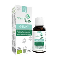 ANIMAGEM GEM-O2 15 ml — Gemmothérapie confort respiratoire chien & chat