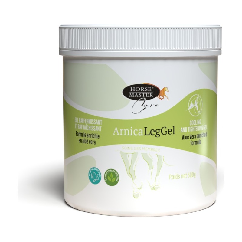 Arnica Leg Gel Horse Master pot 500 g cheval