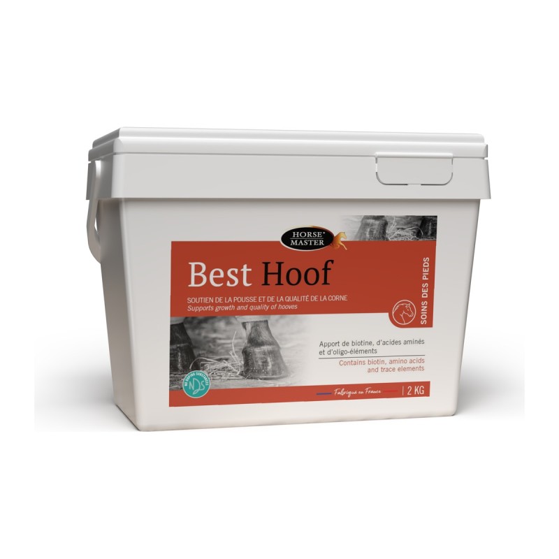 Best Hoof Granulé Biotine sabot cheval 2 kg
