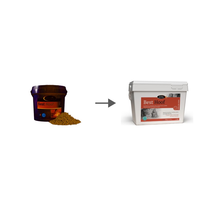 BEST HOOF  Granulés Biotine...