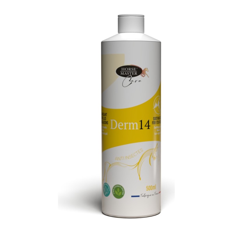 Derm 14 Horse Master gel non gras cheval démangeaisons 500 ml