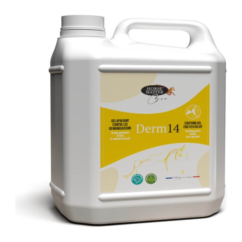 Derm 14 Horse Master gel non gras cheval démangeaisons 5 L