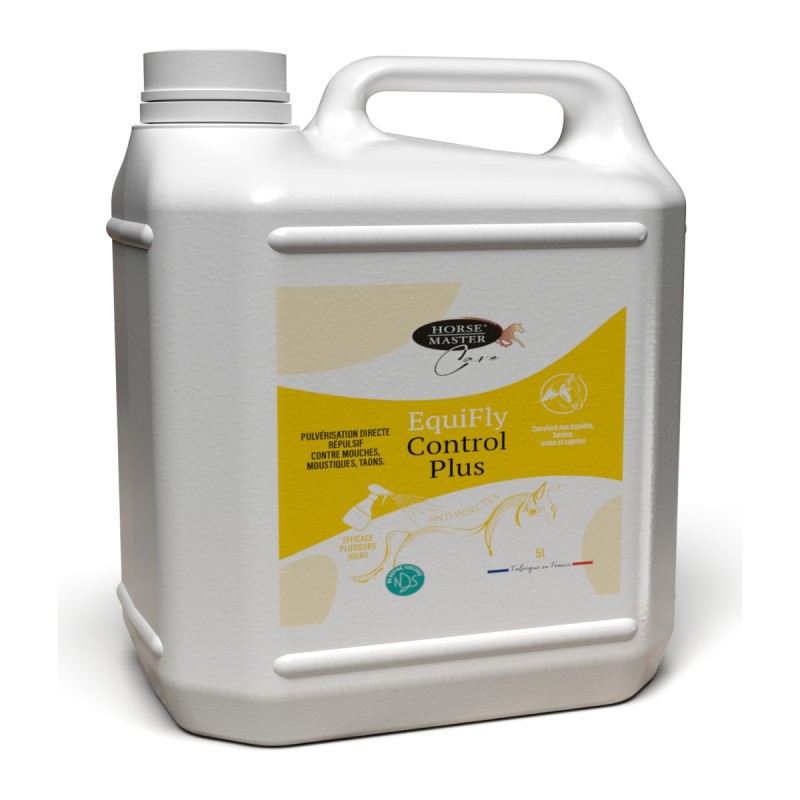 Equifly Control Plus Horse Master 5 L, répulsif cheval