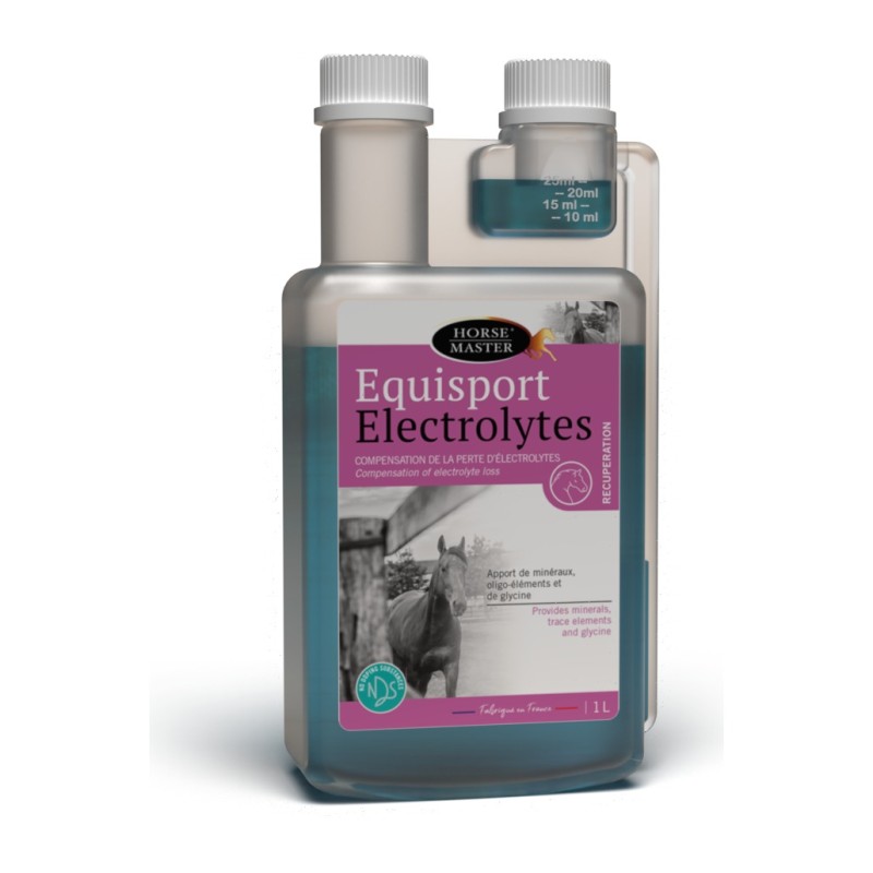 Equisport Electrolytes Horse Master cheval sport 1 litre