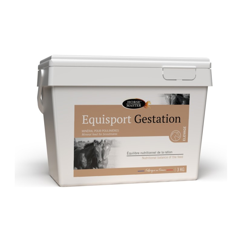 Equisport Gestation Horse Master 3 kg : minéral poulinières
