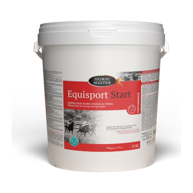Equisport Start Horse Master 25 kg : minéral jeune cheval