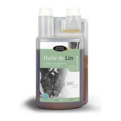 Huile de Lin Horse Master 1 L : oméga 3, 6 et 9 pour cheval