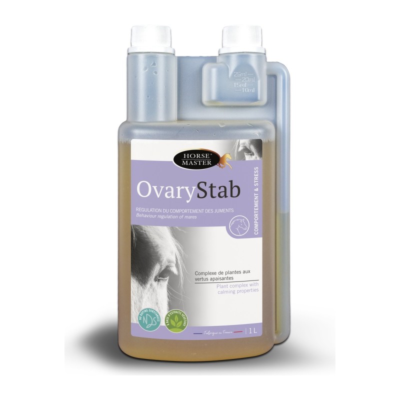 Ovary Stab Horse Master 1 L : curcuma et magnésium pour jument